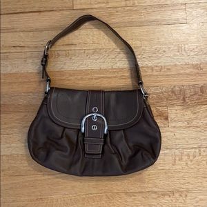 brown coach purse